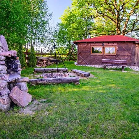 Mazurskie Chatki W Skarpie Hébergement de vacances Wielowies (Ilawa)