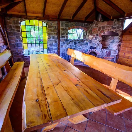 Hébergement de vacances Mazurskie Chatki W Skarpie Wielowies (Ilawa)