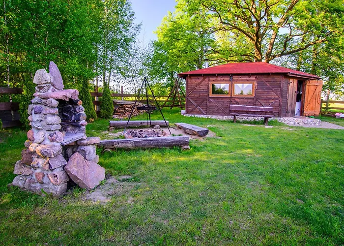 Mazurskie Chatki W Skarpie Дом отдыха Wielowies (Ilawa)