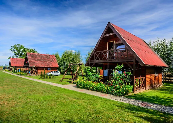 Mazurskie Chatki W Skarpie Дом отдыха Wielowies (Ilawa)